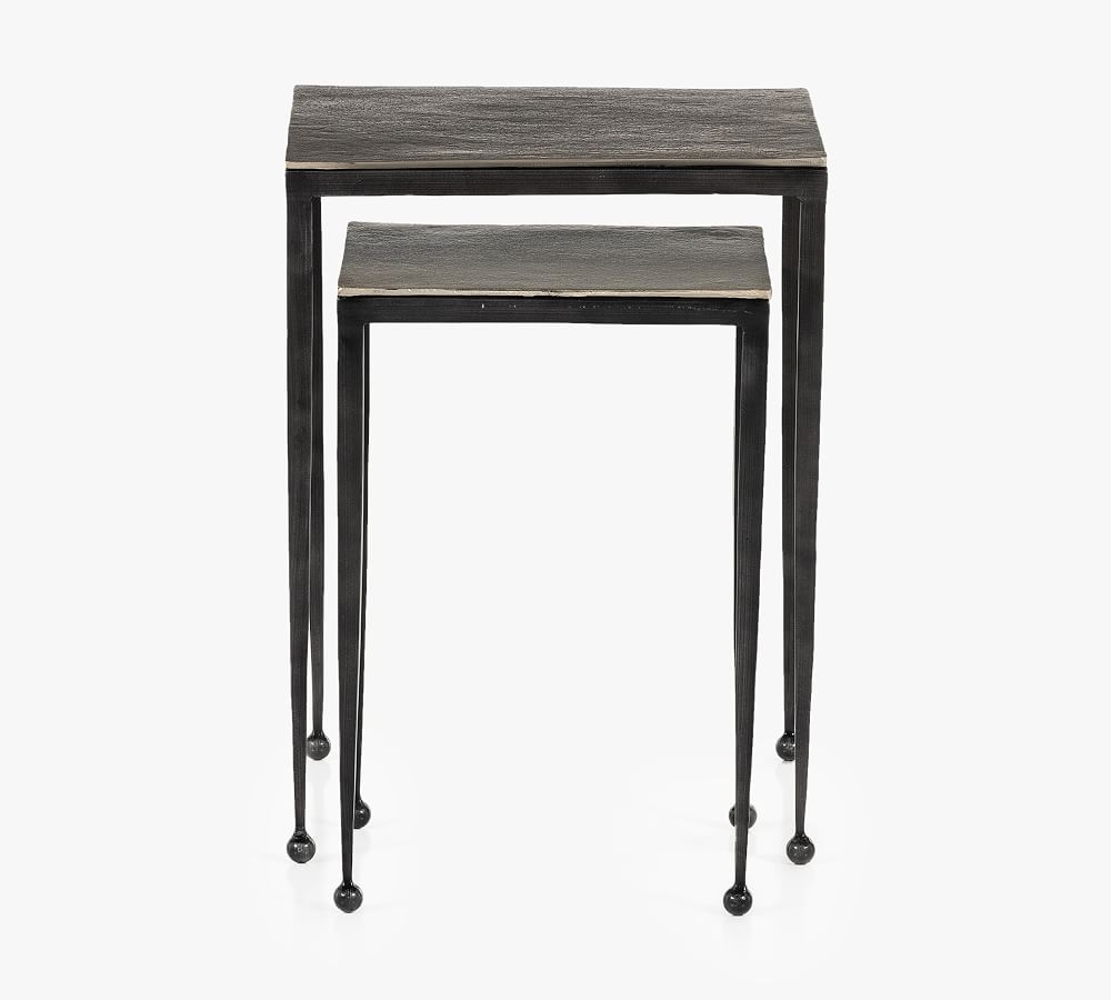 Marrow Metal Nesting End Table (12.5"- 16") by Pottery Barn
