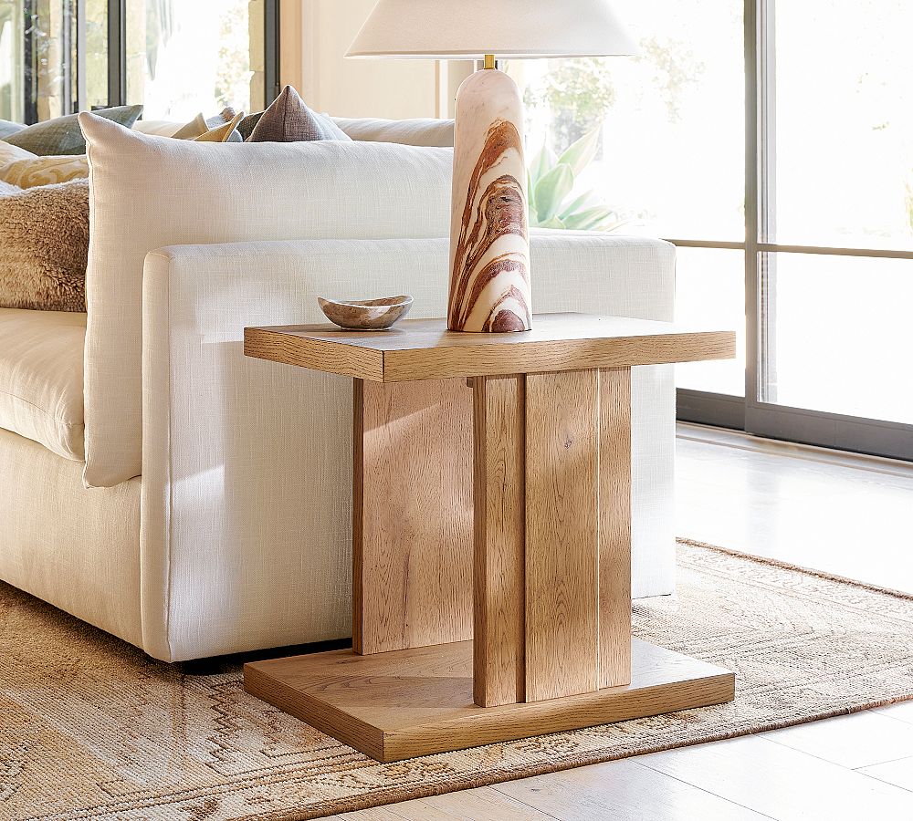 Aldon Rectangular Side Table (17") by Pottery Barn