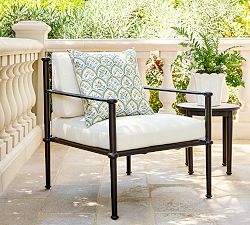 Ellis Metal Outdoor Lounge Chair