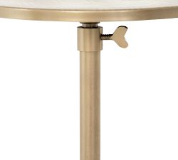 Hale Round Adjustable Accent Table (11")