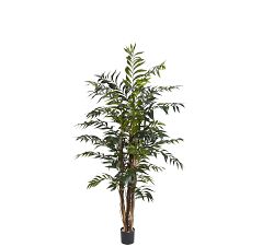 Faux Bamboo Palm Trees