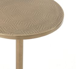 Hale Round Adjustable Accent Table (11")