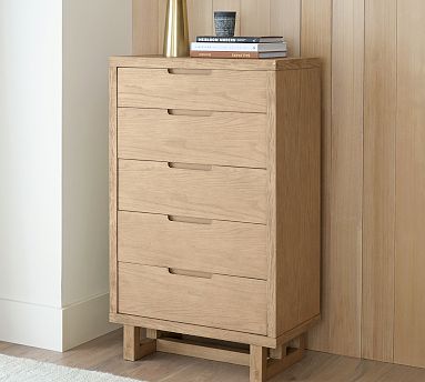 Portola 5-Drawer Tall Dresser (30") | Pottery Barn Portola 5-Drawer Tall Dresser (30") | Pottery Barn