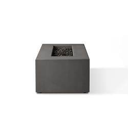 Arbor Concrete Rectangular Fire Pit Table (60")