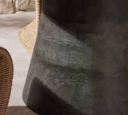 Darlyn Marble Round Outdoor Dining Table (42"-55")