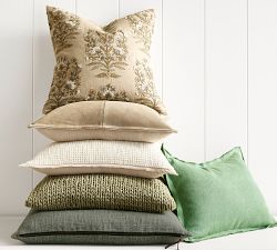 Desiree Floral Embroidered Pillow Cover