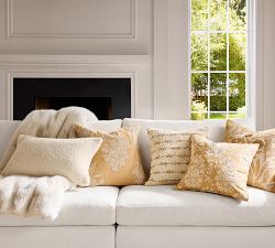 Cozy Sweater Lumbar Pillow Cover