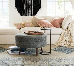 Duke Round Metal Accent Table (10")