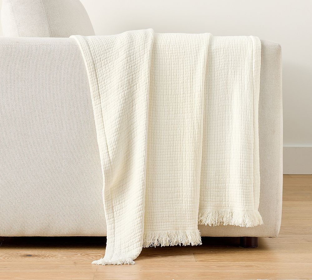 Cloud Gauze Throw by Pottery Barn