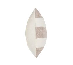 Bailly Belgian Flax Linen Striped Lumbar Pillow