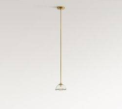 Beck Cast Glass Round Pendant (7"-10")