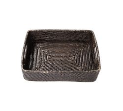 Tava Handwoven Rattan Rectangular Storage Basket