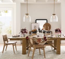 Fenton Woven Leather Dining Chair