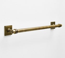 Open Box: Pearson Towel Bar (24") - Tumbled Brass