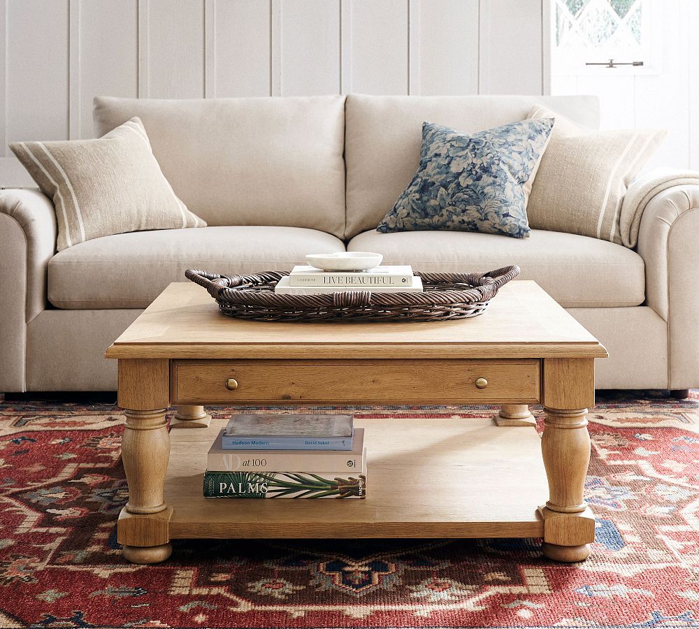 Sawyer Square Coffee Table (40") by Pottery Barn