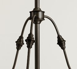 Oxford Glass Hundi Pendant (14")