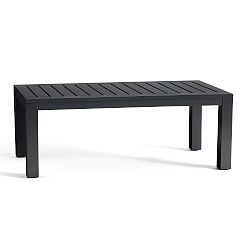 Open Box: Indio Metal Rectangular Outdoor Coffee Table (43") - Slate