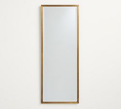 Open Box: Layne Mirror, Rectangle (20" x 52") - Brass