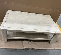 Open Box: Aptos Rectangular Coffee Table (48") - Sandwash