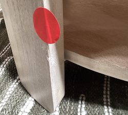 Open Box: Aptos Round Coffee Table (40") - Sandwash