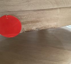Open Box: Aptos Round Coffee Table (40") - Sandwash