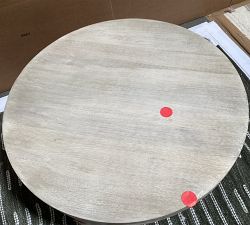 Open Box: Aptos Round Coffee Table (40") - Sandwash