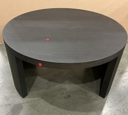 Open Box: Folsom Round Nesting Coffee Table, Large (39") - Charcoal