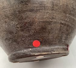 Open Box: Rustic Brown Vase, Large (15"H)