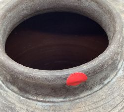 Open Box: Rustic Brown Vase, Large (15"H)