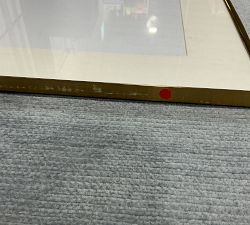 Open Box: Stowe Modern Metal Frame, 24"x30" (18"x24" Opening) - Brass