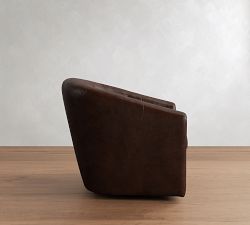 Thompson Leather Swivel Chair
