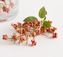 Cluster Berry Branch Vase Filler