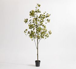 Faux Aspen Leaf Tree
