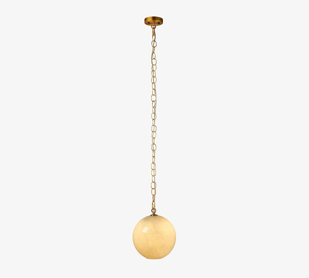 Jackie Glass Globe Pendant (11.5") by Pottery Barn