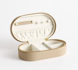 Quinn Oval Jewelry Box