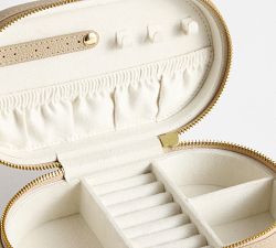Quinn Oval Jewelry Box