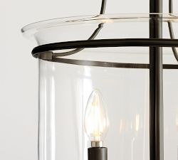 Oxford Glass Hundi Semi Flush Mount (14")