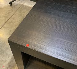 Open Box: Folsom Rectangular Coffee Table (58") - Charcoal