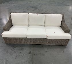Open Box: Huntington Slope Arm Sofa with High Performance Cushion Covers (84") - Gray