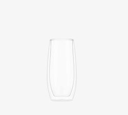 Bodum Skal Double Wall Champagne Stemless Glass - Set of 2
