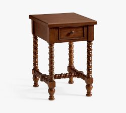 Barley Rectangular Side Table (16")
