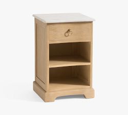 Scarlett Marble Mini Nightstand (16")