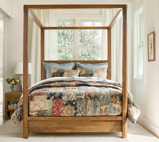 Valentina Patchwork Quilt by Pottery Barn