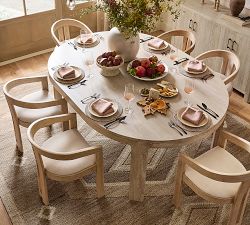 Aptos Round Extendable Dining Table (50"-84")