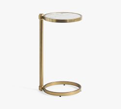 Everson Round Stone C-Table (13.5")
