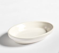 Heirloom Stoneware Oval Serving Dish