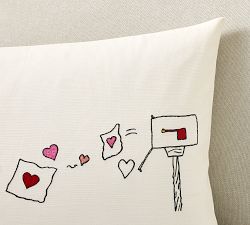 Peanuts Snoopy™ Hearts Lumbar Pillow Cover