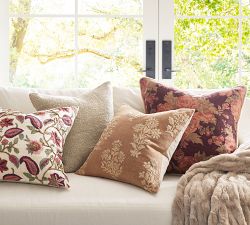 Gillian Embroidered Pillow Cover