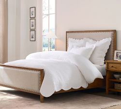 Heirloom Scalloped Quilted Sham