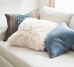 Luxe Faux Fur Pillow Cover